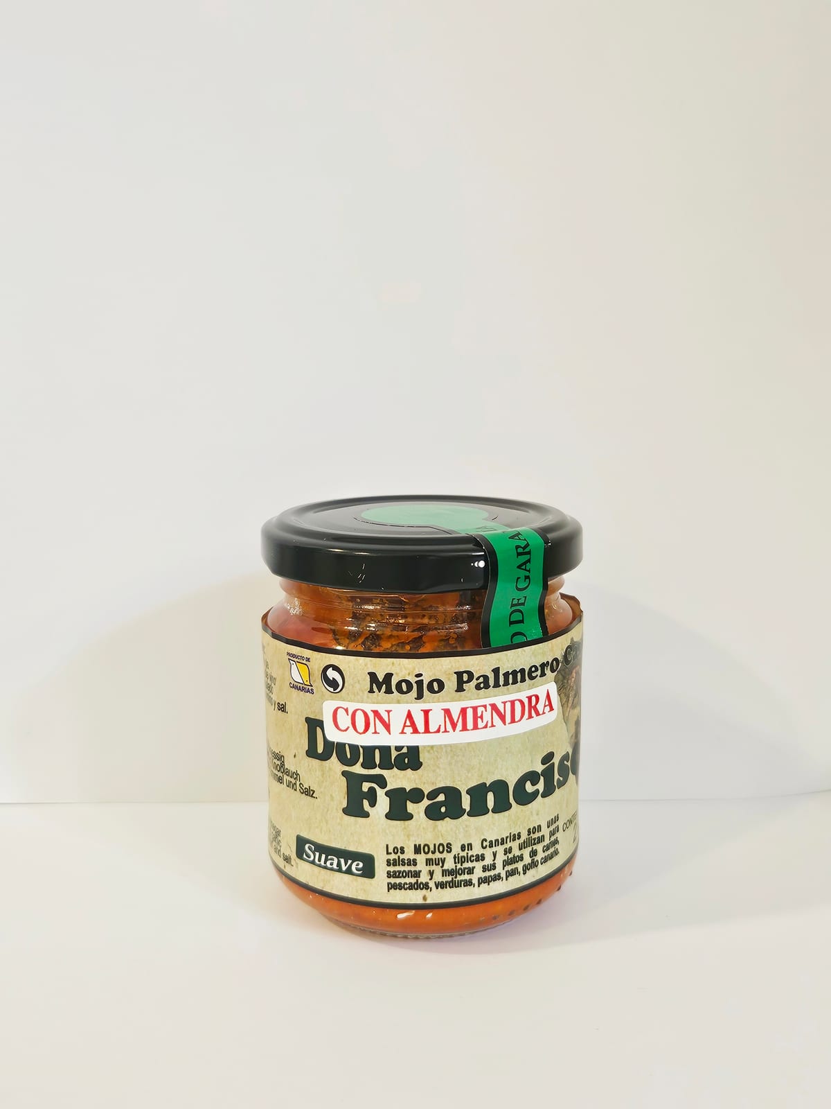 Mojo Rojo con almendras 212 ml