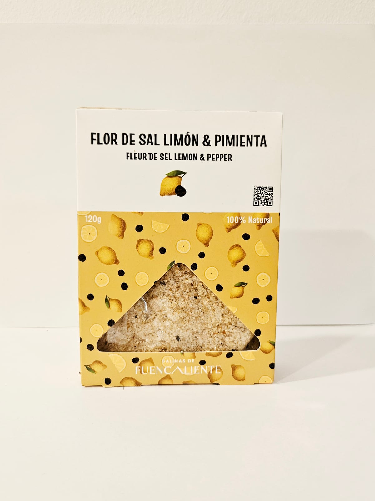 Sal de limón y pimienta 100% natural