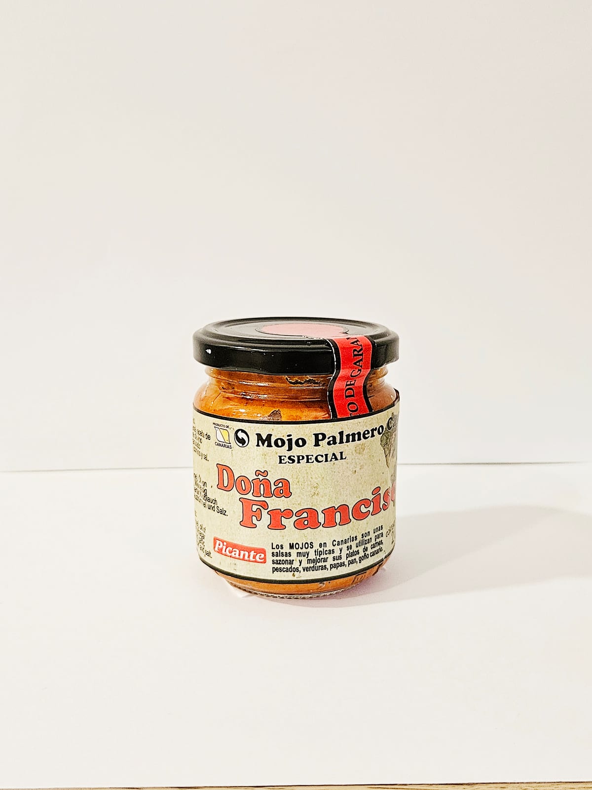 Mojo rojo palmero picante 212ml